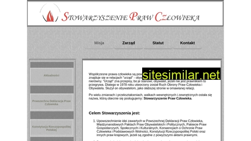 Stowarzyszenie-praw-czlowieka similar sites
