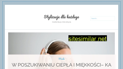 streetwearbluzy.pl alternative sites
