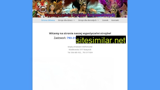 strojekarnawalowe-bialystok.pl alternative sites