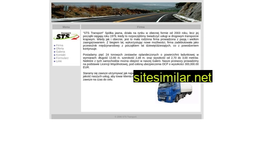 sts-transport.pl alternative sites