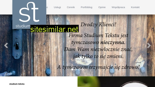 studiumtekstu.pl alternative sites