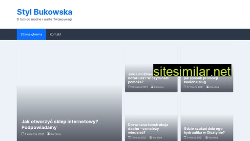 stylbukowska.pl alternative sites