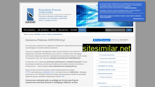 subvenio.pl alternative sites