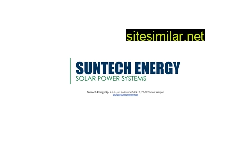 Suntechenergy similar sites
