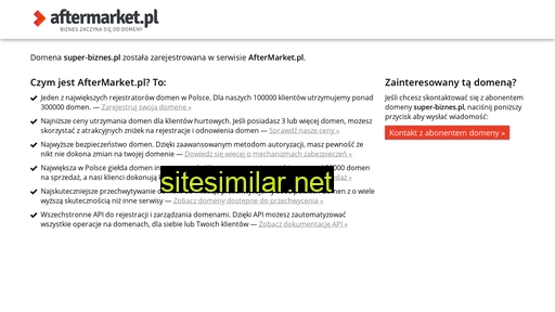 super-biznes.pl alternative sites