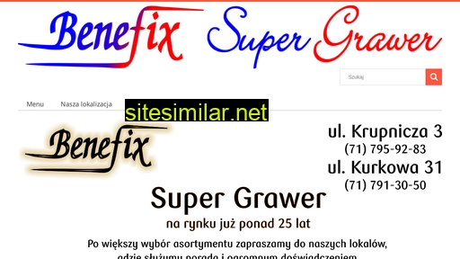 Super-grawer similar sites