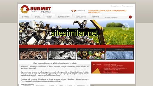 surmet.pl alternative sites