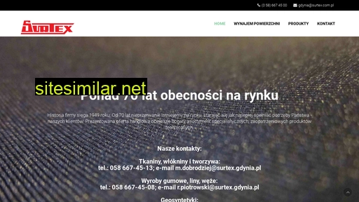 surtex.gdynia.pl alternative sites