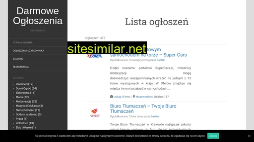 sweetzone.pl alternative sites