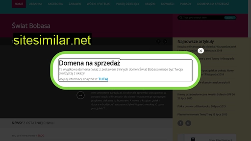 swiatbobasa.com.pl alternative sites
