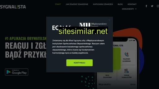 sygnalista-aplikacja.pl alternative sites