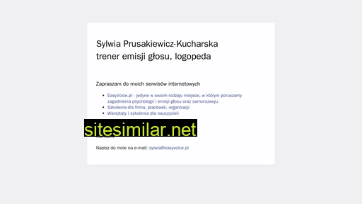 sylwiakucharska.pl alternative sites