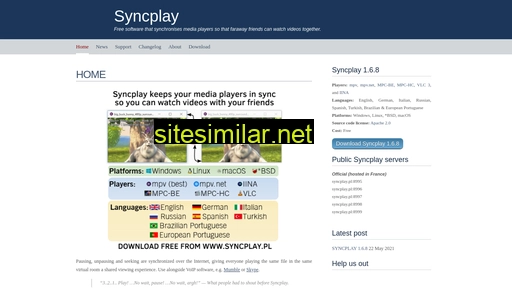 syncplay.pl alternative sites