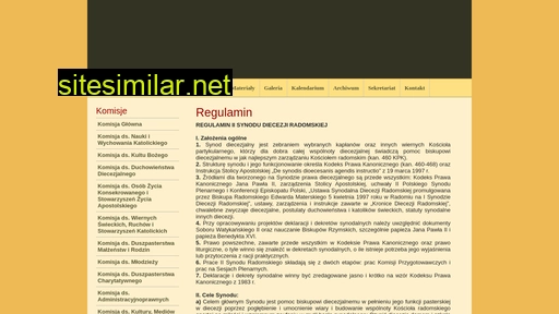 synodradomski.pl alternative sites