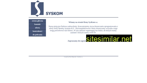 syskom.com.pl alternative sites