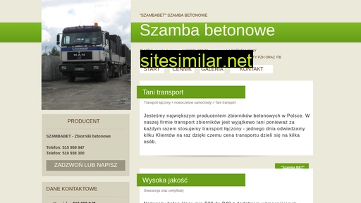 szamba-bet.pl alternative sites
