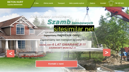 szamba-betonhurt.pl alternative sites