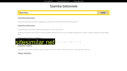 szamba-betonowe24.com.pl alternative sites