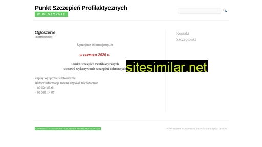 szczepienia.olsztyn.pl alternative sites