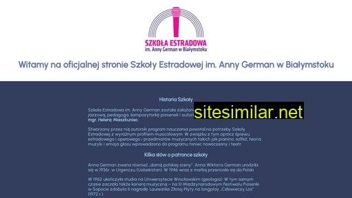 szkolaestradowa.pl alternative sites