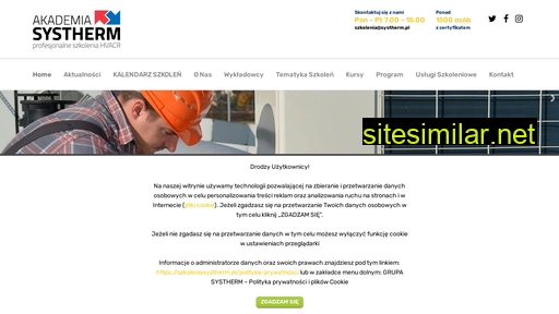szkoleniasystherm.pl alternative sites