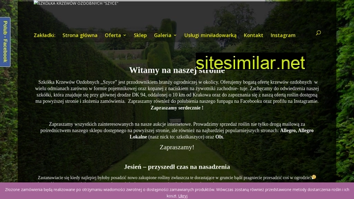 szkolkaszyce.pl alternative sites
