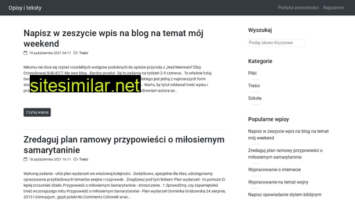 szkolnyplik.pl alternative sites