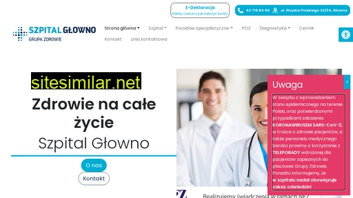 szpitalglowno.pl alternative sites