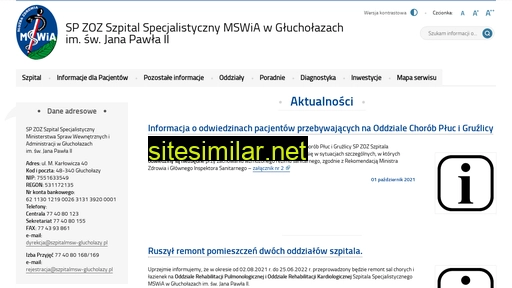 szpitalmsw-glucholazy.pl alternative sites