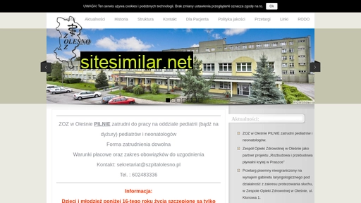 szpitalolesno.pl alternative sites