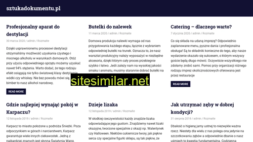 sztukadokumentu.pl alternative sites