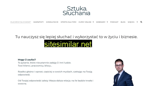 sztukasluchania.pl alternative sites