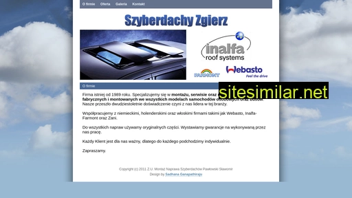 szyberdachylodz.pl alternative sites