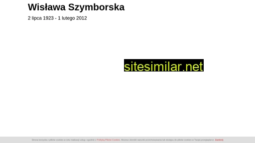 szymborska.pl alternative sites