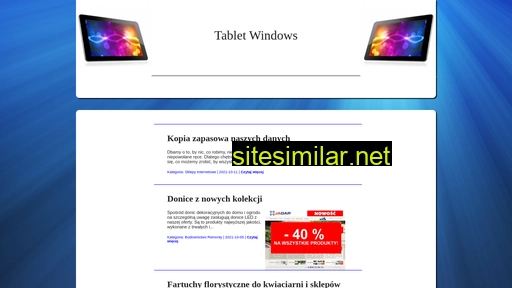 Tablet-windows similar sites