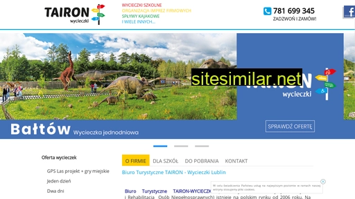 tairon-wycieczki.pl alternative sites