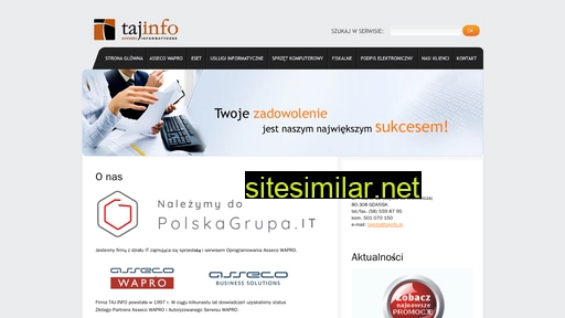 tajinfo.pl alternative sites