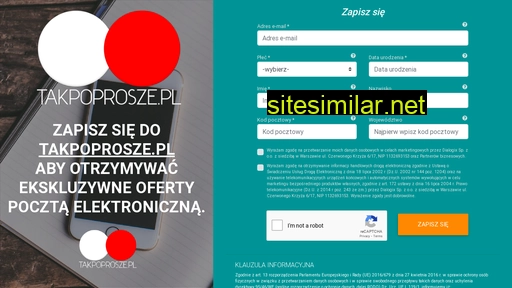 takpoprosze.pl alternative sites