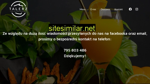 talerz-restauracja.pl alternative sites
