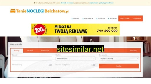 tanienoclegibelchatow.pl alternative sites