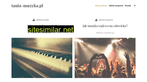 tania-muzyka.pl alternative sites