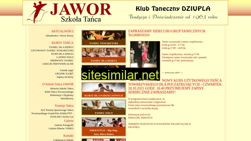 taniecjawor.pl alternative sites