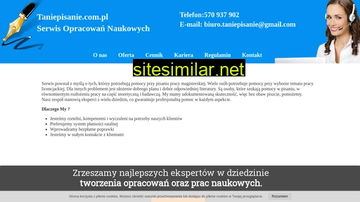 taniepisanie.com.pl alternative sites