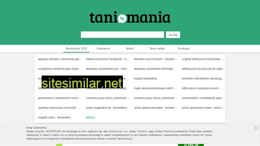 taniomania.pl alternative sites