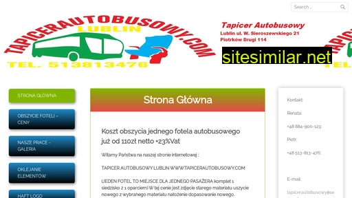 tapicerautobusowy.com.pl alternative sites