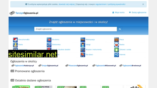 tarczynogloszenia.pl alternative sites