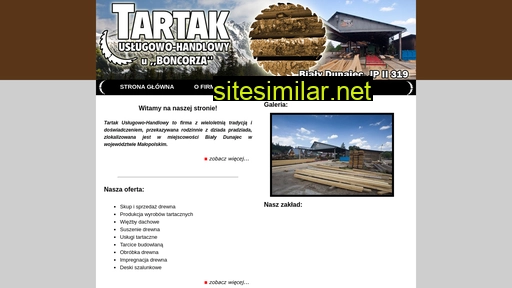 tartakdunajec.pl alternative sites