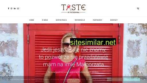 tastebypiotrowska.pl alternative sites