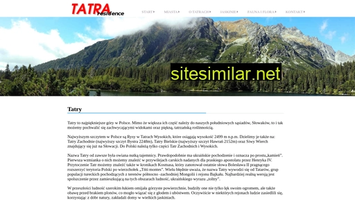 tatraresidence.pl alternative sites