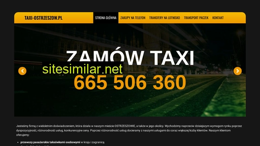 Taxi-ostrzeszow similar sites